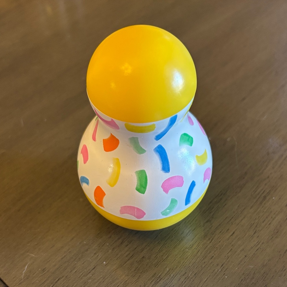 Lovevery Colorful Kids Toy with Yellow and Multicolor Design